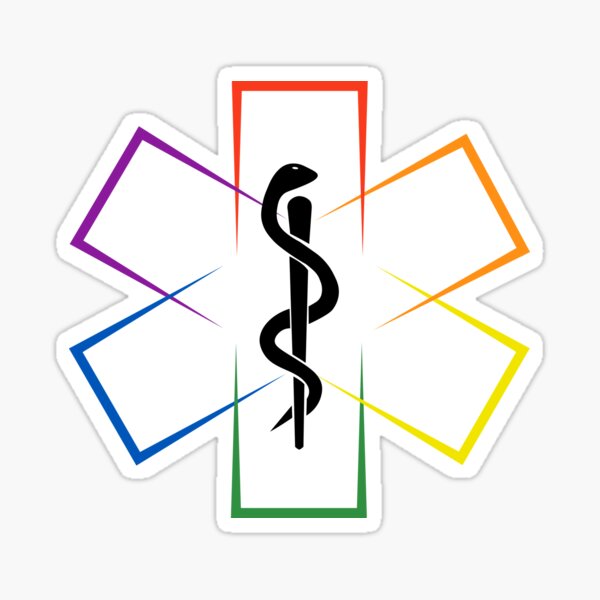 Artikel-Vorschau von Rainbow Responders EMS Logo, designt und verkauft von Rainbow Responders.