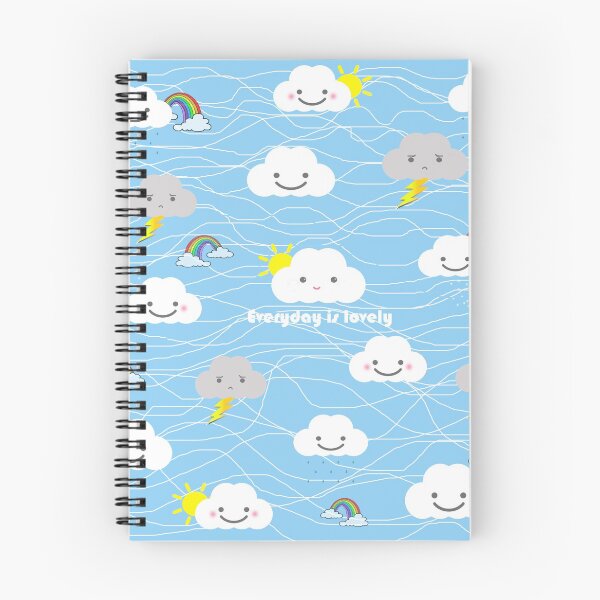 Item preview, Lovely clouds, summer time pattern designed and sold by Poonyabee.
