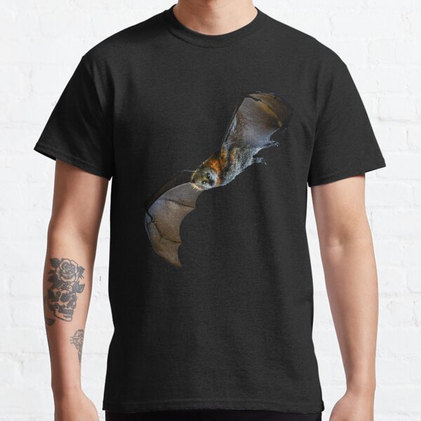 Open Winged Spectacled Bat Classic T-Shirt