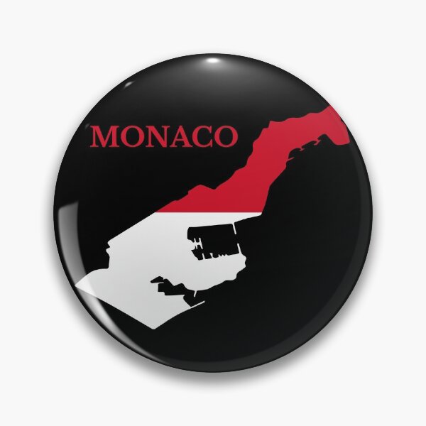 Item preview, Monaco Map Flag designed and sold by marosharaf.