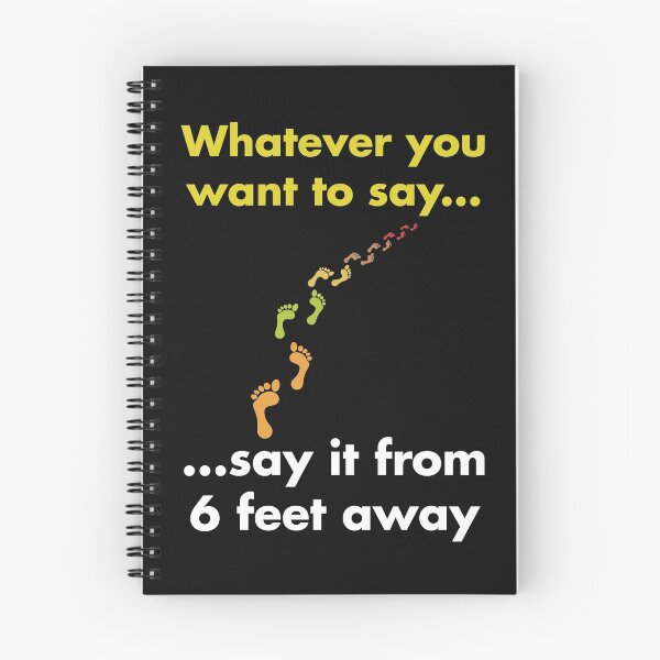 Item preview, Whatever You Want To Say Say It From 6 Feet Away designed and sold by EstelleStar.