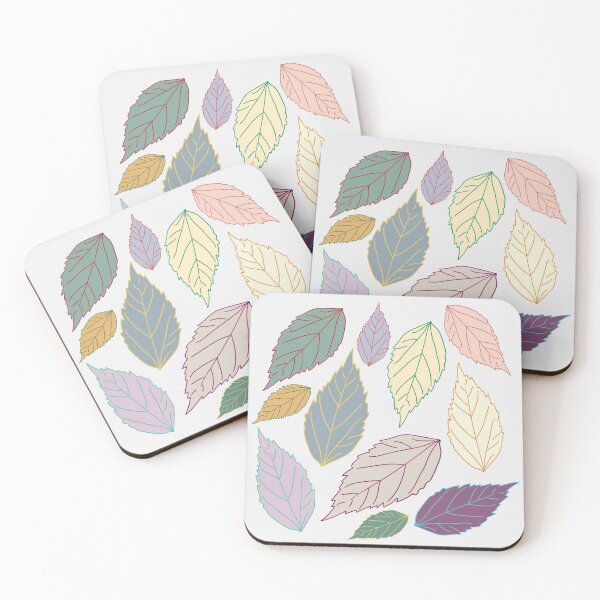 Item preview, Assorted soft bright colors leaves designed and sold by EarthyPlanty.