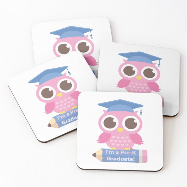 Item preview, Cute Pink Owl Graduate, I am a Pre-K Graduate designed and sold by rustydoodle.