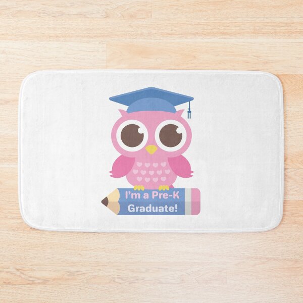 Item preview, Cute Pink Owl Graduate, I am a Pre-K Graduate designed and sold by rustydoodle.