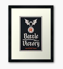 Team Rocket Poster Framed Print