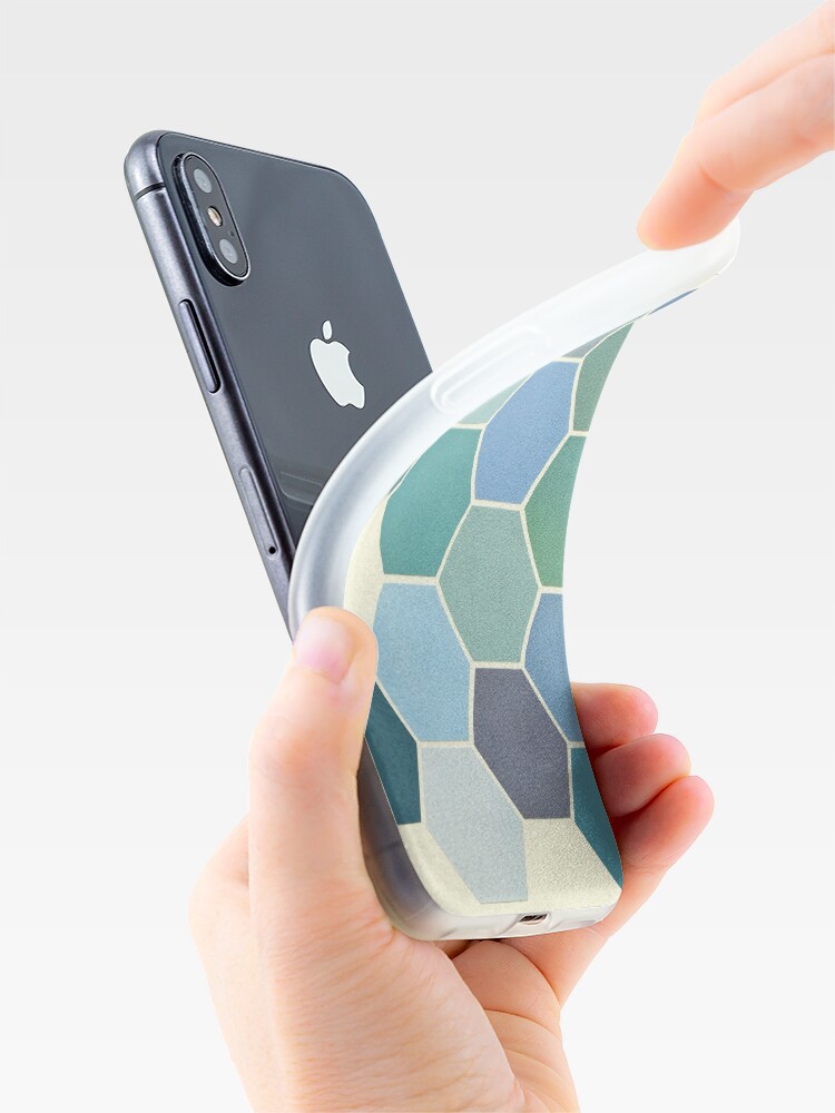 Alternate view of Shades of Blue iPhone Case & Cover