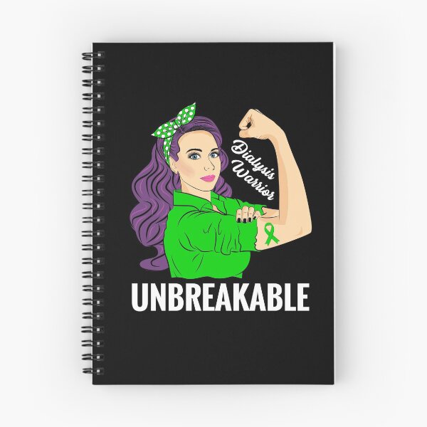 Item preview, Dialysis Kidney Transplant Warrior Unbreakable Awareness designed and sold by ZNOVANNA.