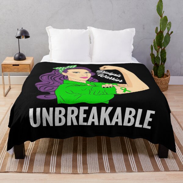 Item preview, Dialysis Kidney Transplant Warrior Unbreakable Awareness designed and sold by ZNOVANNA.