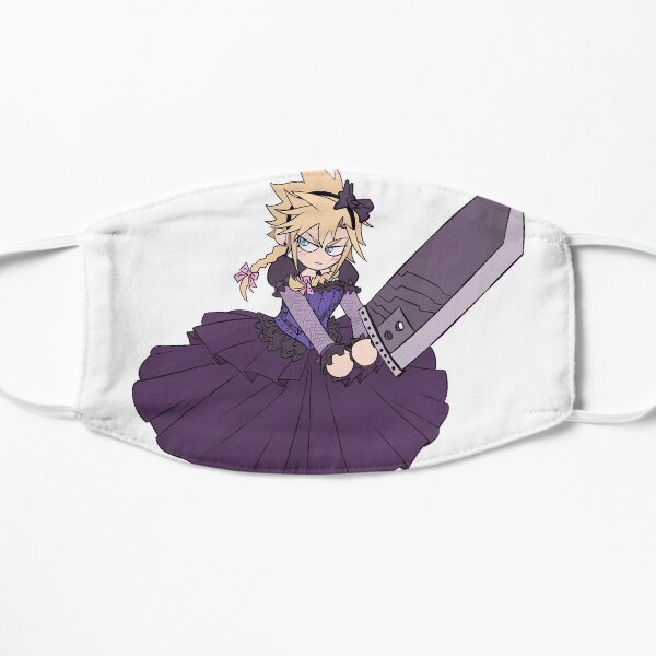 cloud best girl Flat Mask