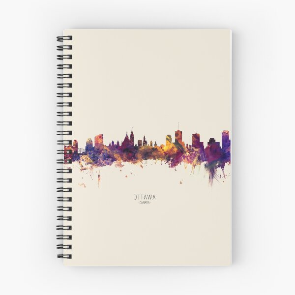 Aperçu de l'œuvre Ottawa Canada Skyline créée et vendue par ArtPrints.