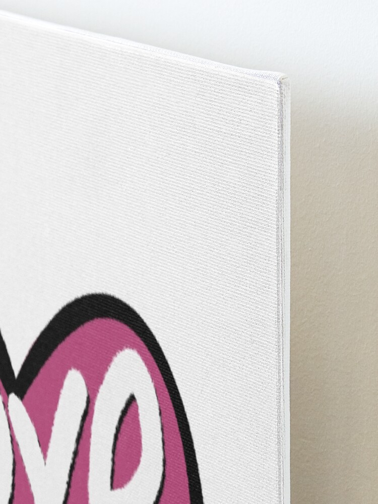 Alternate view of Love Is a Verb Mounted Print