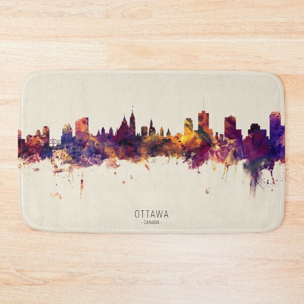 Item preview, Ottawa Canada Skyline designed and sold by ArtPrints.