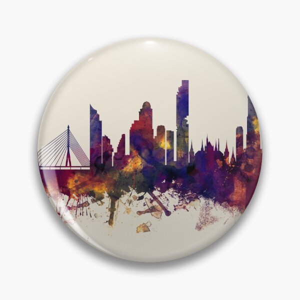 Item preview, Bangkok Thailand Skyline designed and sold by ArtPrints.