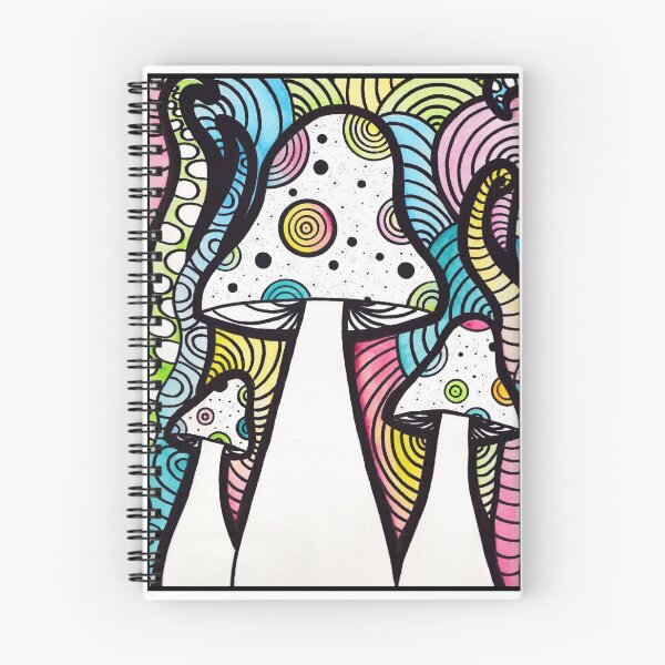 Item preview, Psychedelic Mushrooms designed and sold by emiiemilova.