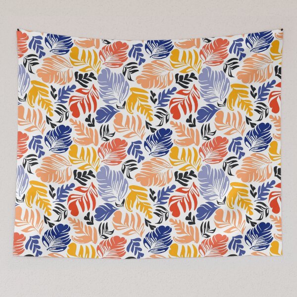 Item preview, Tropical Summer Monsterio Leaves designed and sold by Kirsten Katz.