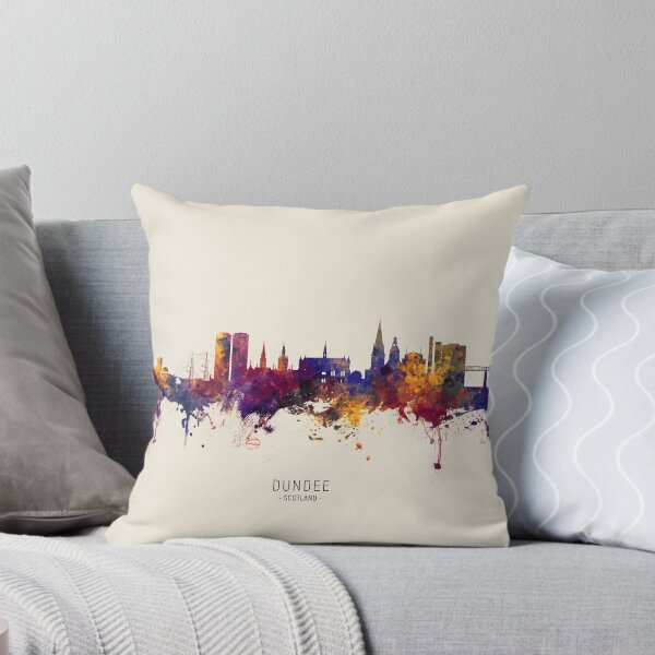 Item preview, Dundee Scotland Skyline designed and sold by ArtPrints.