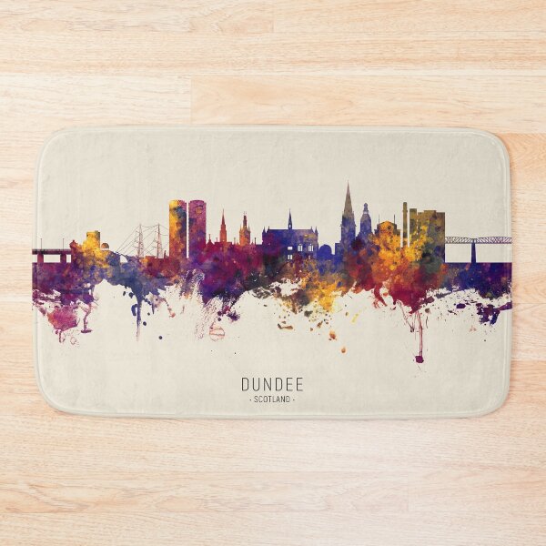 Item preview, Dundee Scotland Skyline designed and sold by ArtPrints.