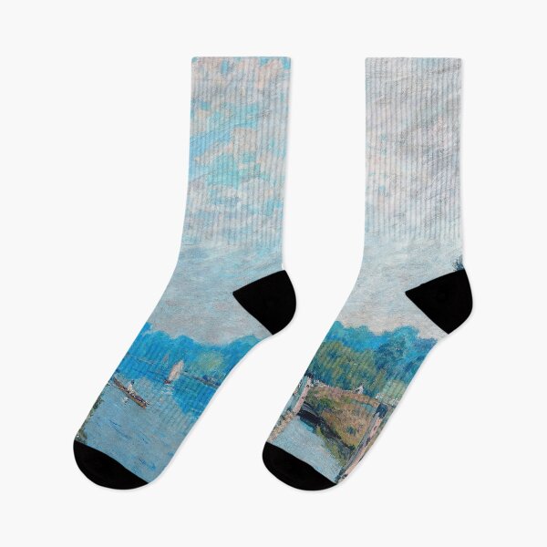 Item preview, Alfred Sisley - Banks of rivers (the Thames Hampton Court, first week of October) designed and sold by Impressionist Masters.