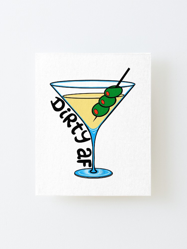 Alternate view of Dirty Martini Mounted Print