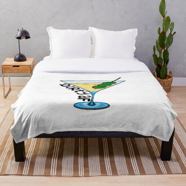 Dirty Martini Throw Blanket