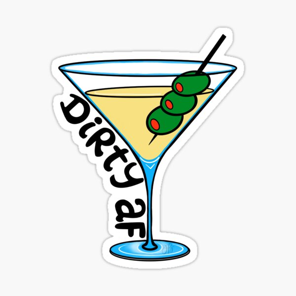 Dirty Martini Sticker