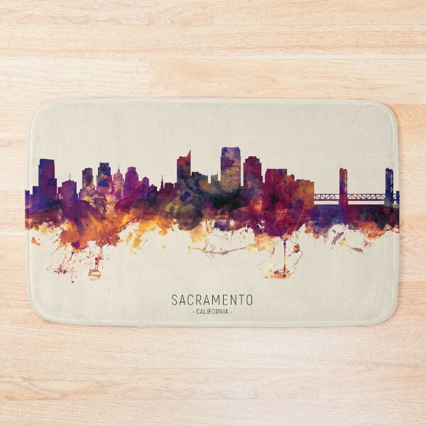 Item preview, Sacramento California Skyline designed and sold by ArtPrints.