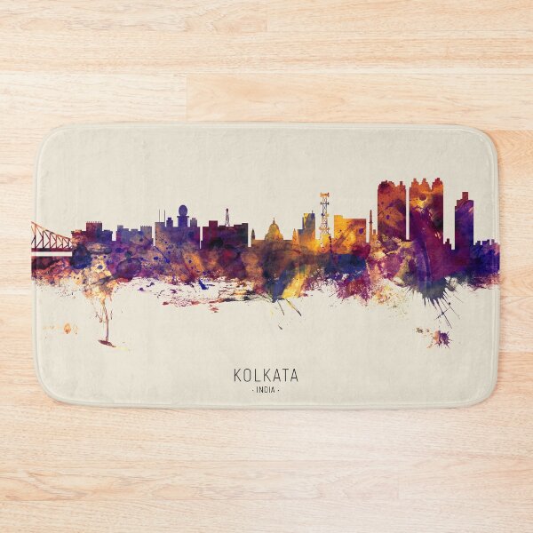 Item preview, Kolkata (Calcutta) India Skyline designed and sold by ArtPrints.