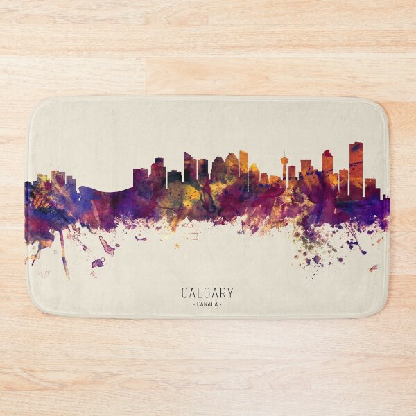 Item preview, Calgary Canada Skyline designed and sold by ArtPrints.