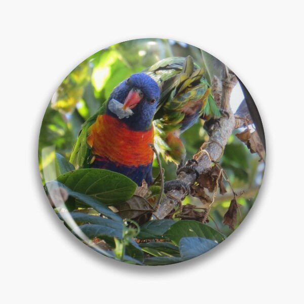 Item preview, Rainbow Lorikeet designed and sold by Genevieve Hanlon Art and Photography.