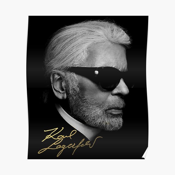 Karl Lagerfeld Poster