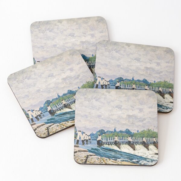 Item preview, Alfred Sisley - Molesey Weir, Hampton Court designed and sold by Impressionist Masters.