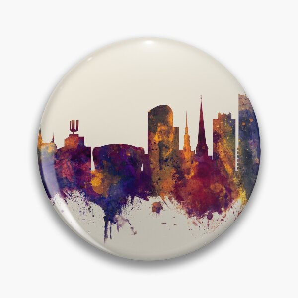 Item preview, Dortmund Germany Skyline designed and sold by ArtPrints.