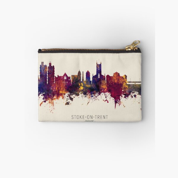 Item preview, Stoke-on-Trent England Skyline designed and sold by ArtPrints.