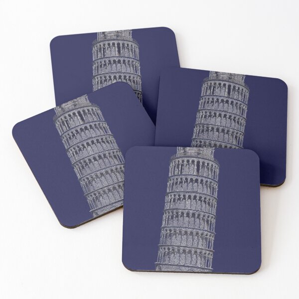 Item preview, Pisa Tower on Mosaic designed and sold by Ligeometry.