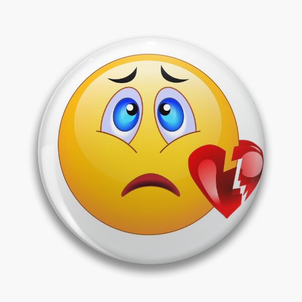 Item preview, Broken Heart Emoji designed and sold by Drago72.