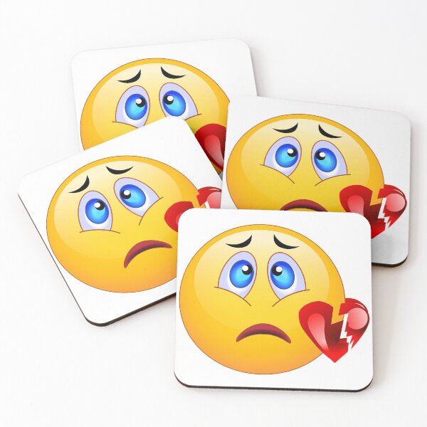 Item preview, Broken Heart Emoji designed and sold by Drago72.