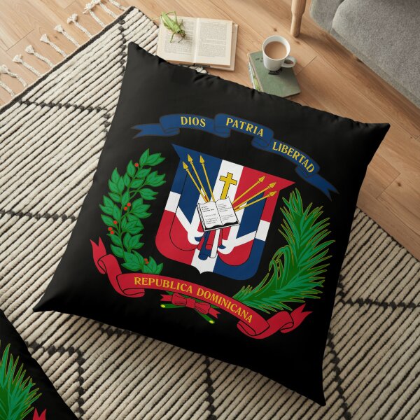Dominican Republic Floor Pillow