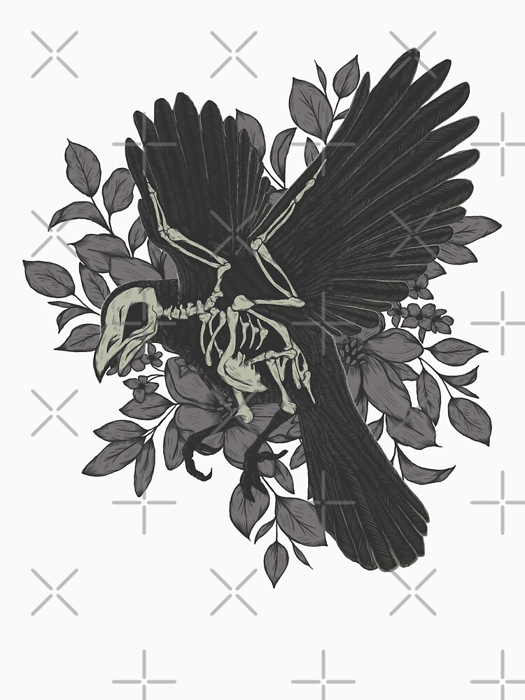 Crow skeleton by jess1586