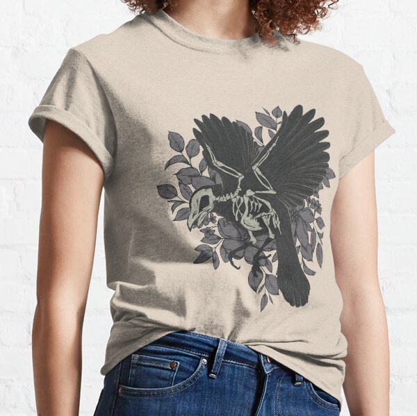 Crow skeleton Classic T-Shirt