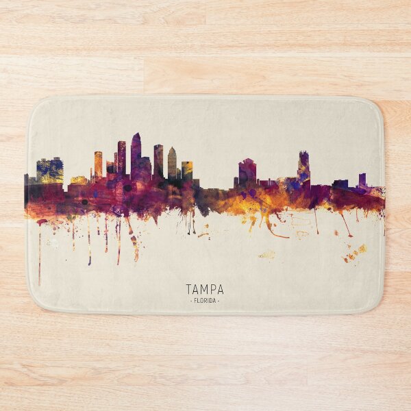 Item preview, Tampa Florida Skyline designed and sold by ArtPrints.