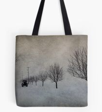 Winter's Work Tote Bag