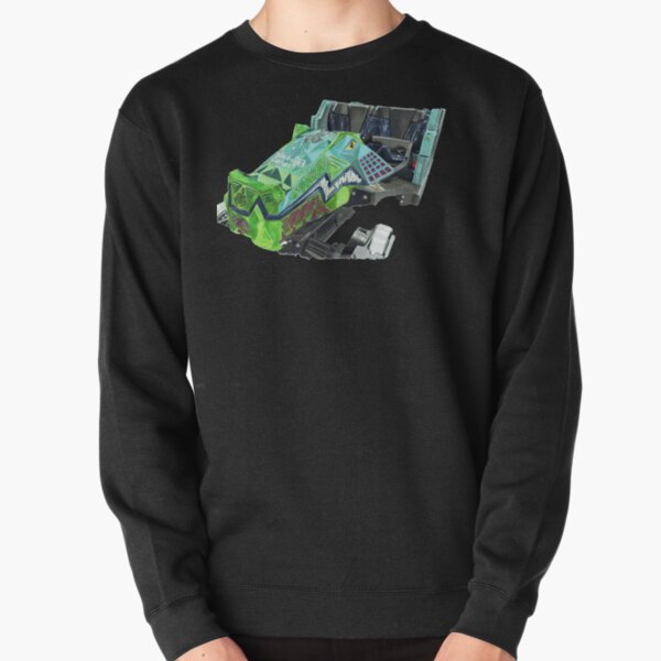 Iron Gwazi with background Pullover Sweatshirt