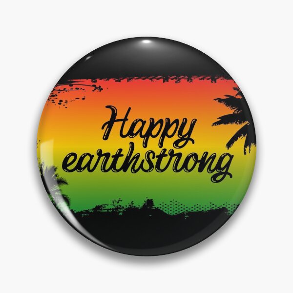 Item preview, Happy Earthstrong Jamaican Rasta Birthday Slang designed and sold by HotHibiscus.