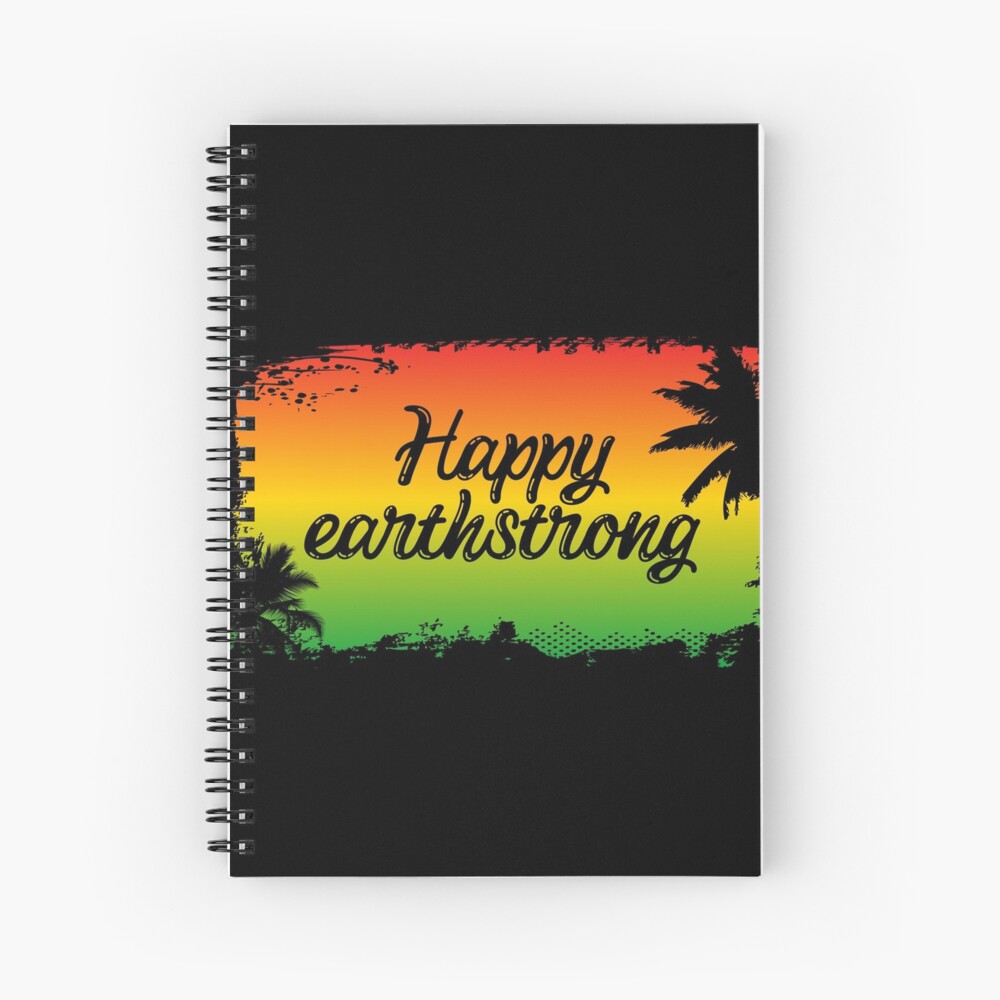 Impression Artistique Joyeux Anniversaire Earthstrong Jamaican Rasta Slang Par Hothibiscus Redbubble