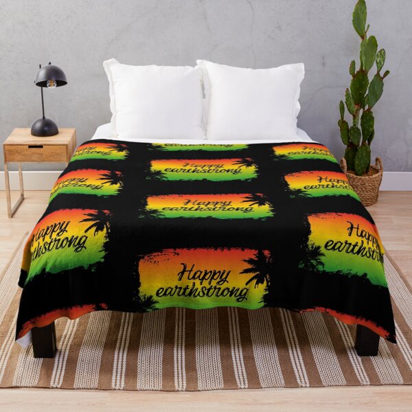 Item preview, Happy Earthstrong Jamaican Rasta Birthday Slang designed and sold by HotHibiscus.