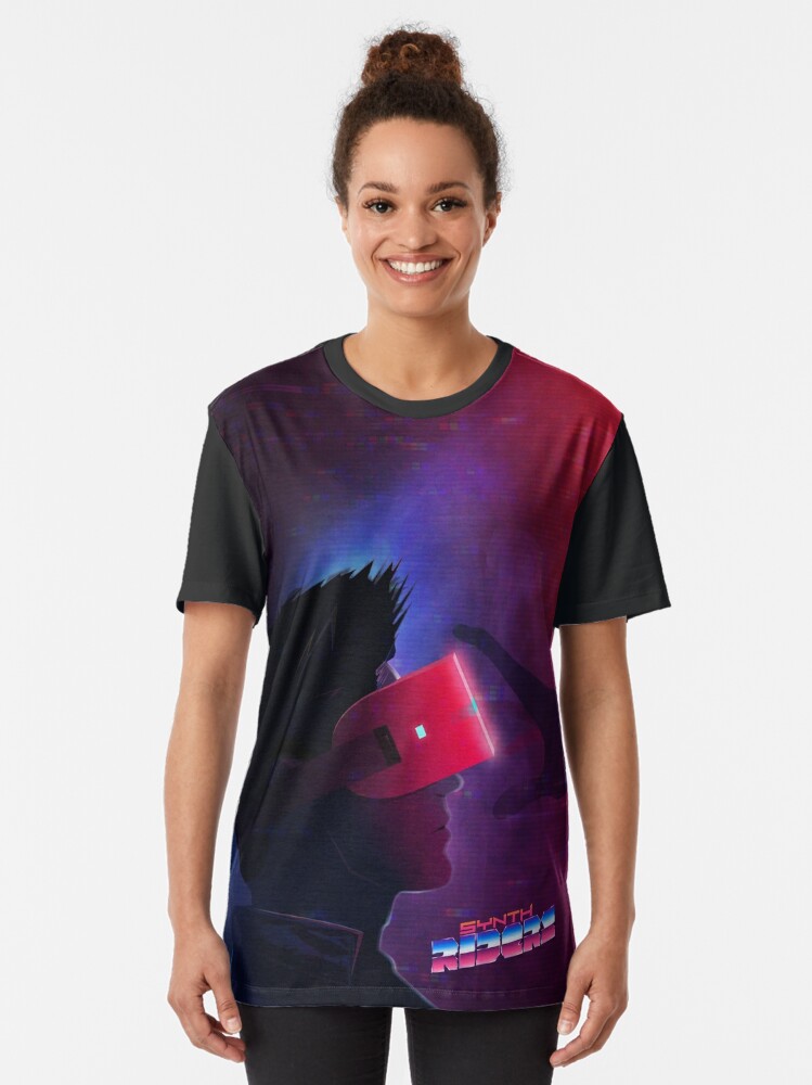 Alternate view of Synth Riders - Immersive Graphic T-Shirt