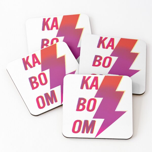 Item preview, Kaboom Lightning Bolt designed and sold by ThisIsJeebay.