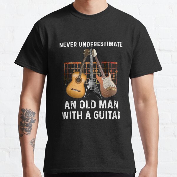 fathers day guitar shirt