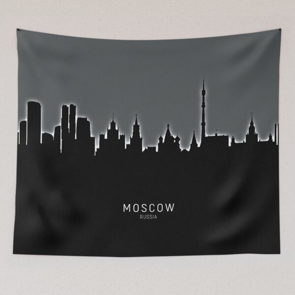 Item preview, Moscow Russia Skyline designed and sold by ArtPrints.