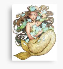 Mer Kittens Metal Print